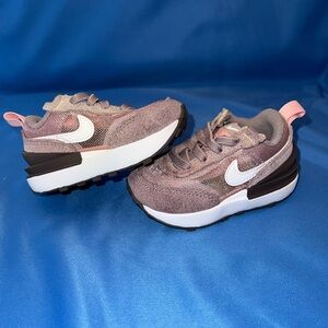 Nike Waffle One Athletic Shoes 'Pink Glaze' Toddler 4C